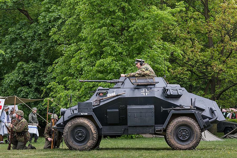 Ceremonial act on the occasion of the 73rd anniversary of the end of World War II - Last Battle, Český Krumlov 5.5.2018