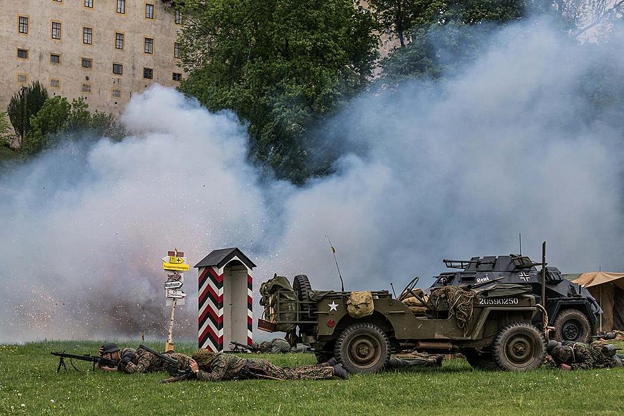 Ceremonial act on the occasion of the 73rd anniversary of the end of World War II - Last Battle, Český Krumlov 5.5.2018