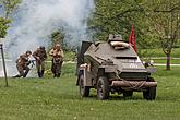 Ceremonial act on the occasion of the 73rd anniversary of the end of World War II - Last Battle, Český Krumlov 5.5.2018, photo by: Lubor Mrázek