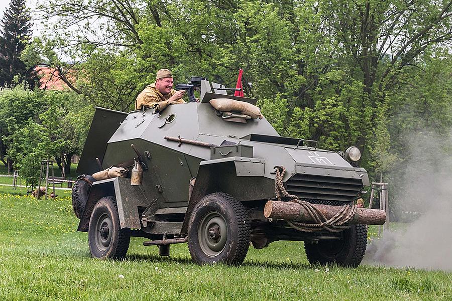 Ceremonial act on the occasion of the 73rd anniversary of the end of World War II - Last Battle, Český Krumlov 5.5.2018