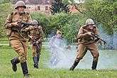 Ceremonial act on the occasion of the 73rd anniversary of the end of World War II - Last Battle, Český Krumlov 5.5.2018, photo by: Lubor Mrázek