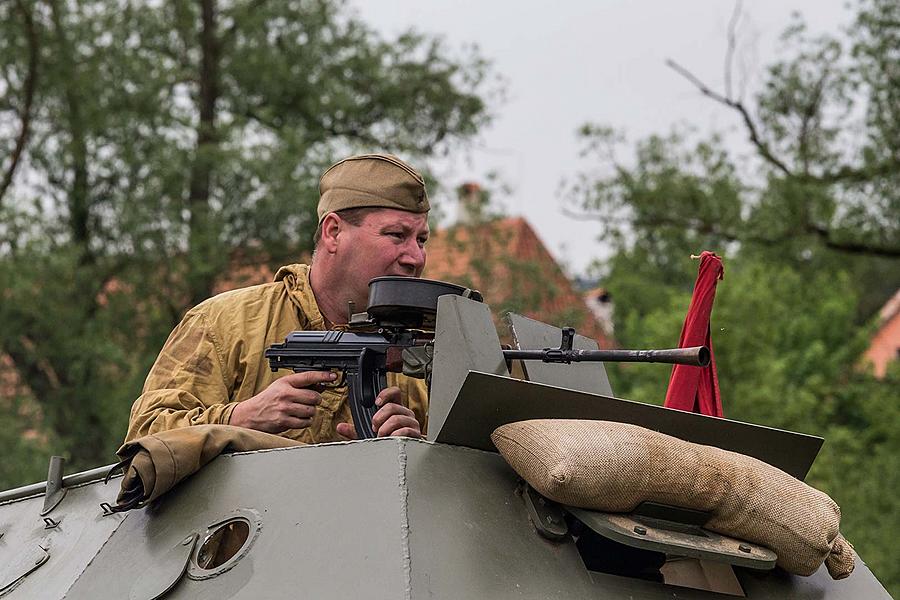 Ceremonial act on the occasion of the 73rd anniversary of the end of World War II - Last Battle, Český Krumlov 5.5.2018