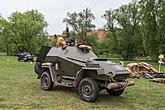 Ceremonial act on the occasion of the 73rd anniversary of the end of World War II - Last Battle, Český Krumlov 5.5.2018, photo by: Lubor Mrázek