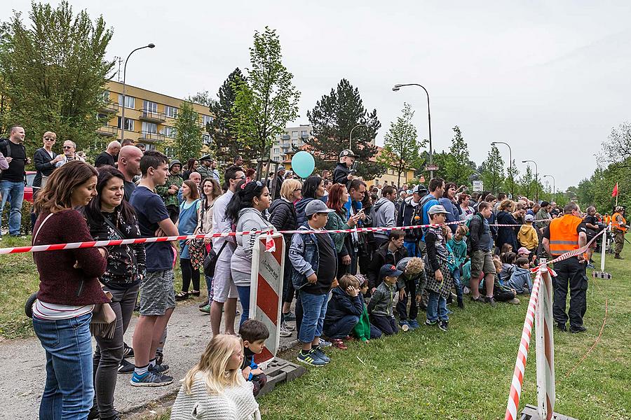 Festakt anlässlich des 73. Jahrestages des Endes des Zweiten Weltkriegs - Letzter Kampf, Český Krumlov 5.5.2018