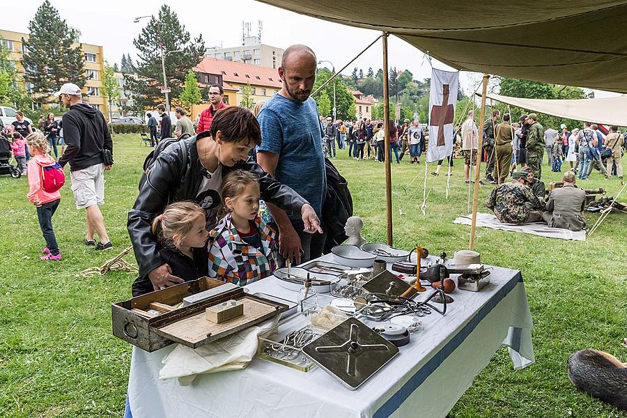 Ceremonial act on the occasion of the 73rd anniversary of the end of World War II - Last Battle, Český Krumlov 5.5.2018