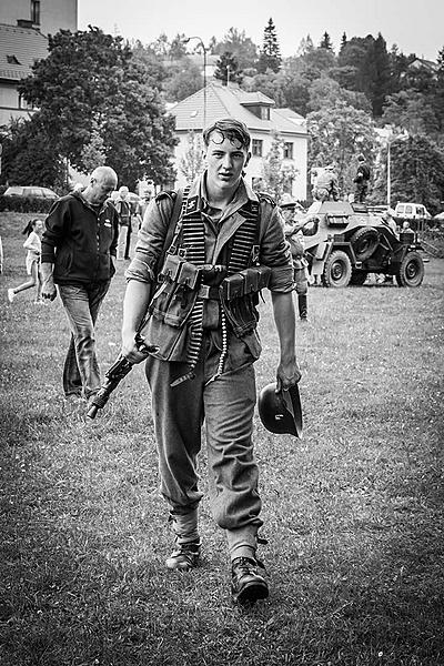 Ceremonial act on the occasion of the 73rd anniversary of the end of World War II - Last Battle, Český Krumlov 5.5.2018