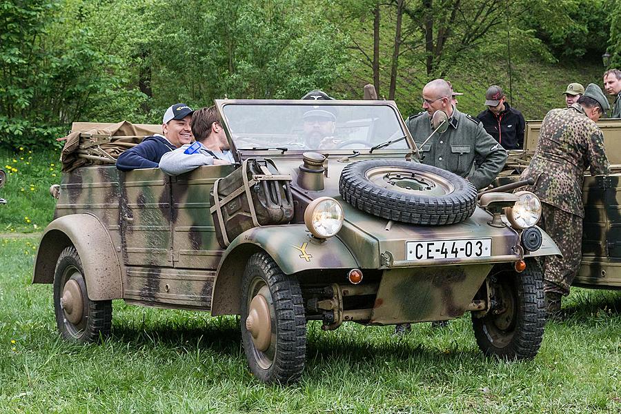 Festakt anlässlich des 73. Jahrestages des Endes des Zweiten Weltkriegs - Letzter Kampf, Český Krumlov 5.5.2018