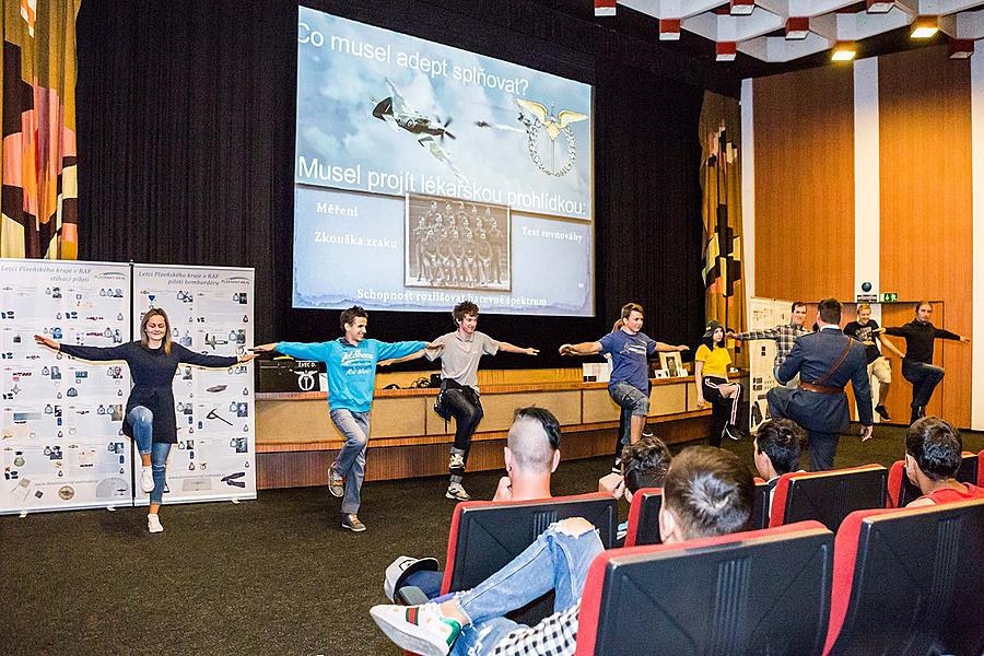 Tschechoslowakische Flieger im Zweiten Weltkrieg - Vortrag für Schulen, 3.5.2018