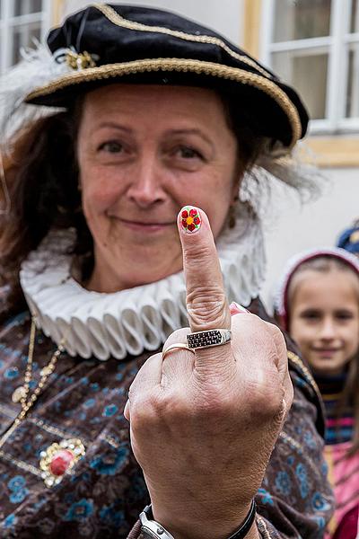 Fest der fünfblättrigen Rose ®, Český Krumlov, Freitag 22. 6. 2018