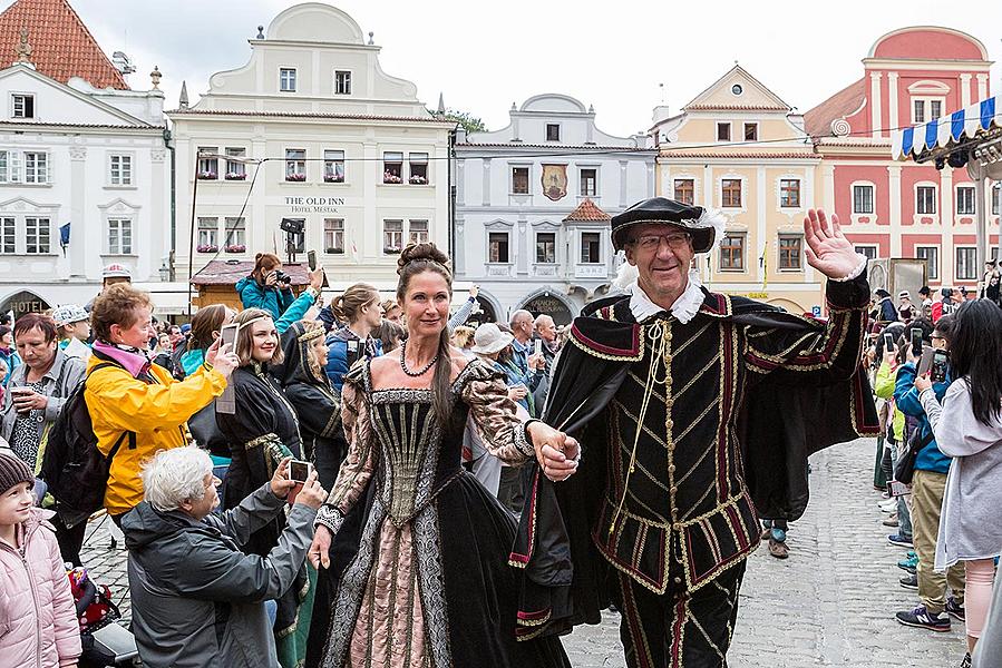 Slavnosti pětilisté růže ®, Český Krumlov, pátek 22. 6. 2018