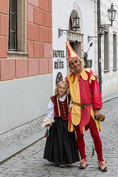 Fest der fünfblättrigen Rose ®, Český Krumlov, Freitag 22. 6. 2018