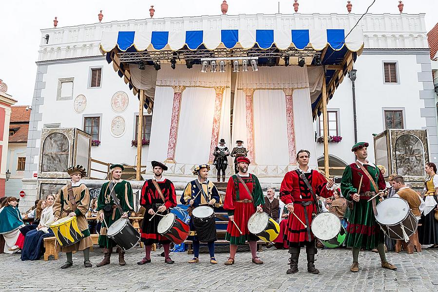 Fest der fünfblättrigen Rose ®, Český Krumlov, Freitag 22. 6. 2018