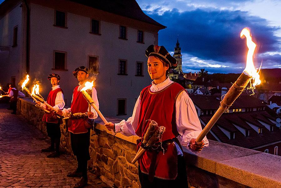 Fest der fünfblättrigen Rose ®, Český Krumlov, Freitag 22. 6. 2018