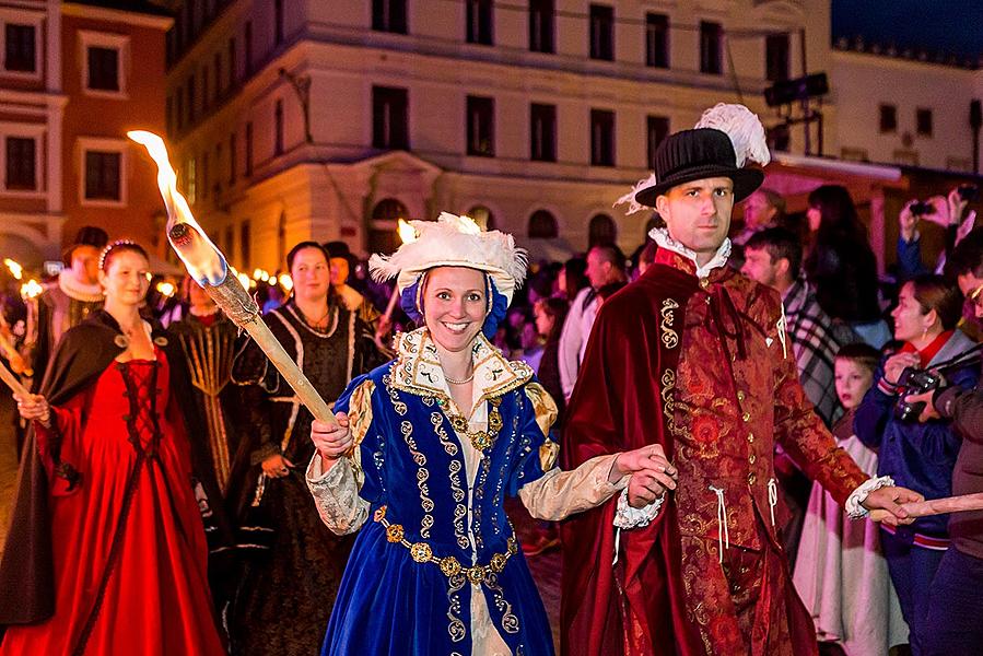 Fest der fünfblättrigen Rose ®, Český Krumlov, Freitag 22. 6. 2018