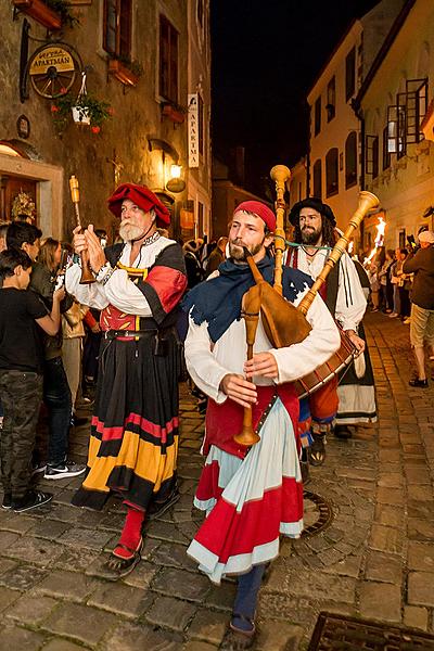 Slavnosti pětilisté růže ®, Český Krumlov, pátek 22. 6. 2018