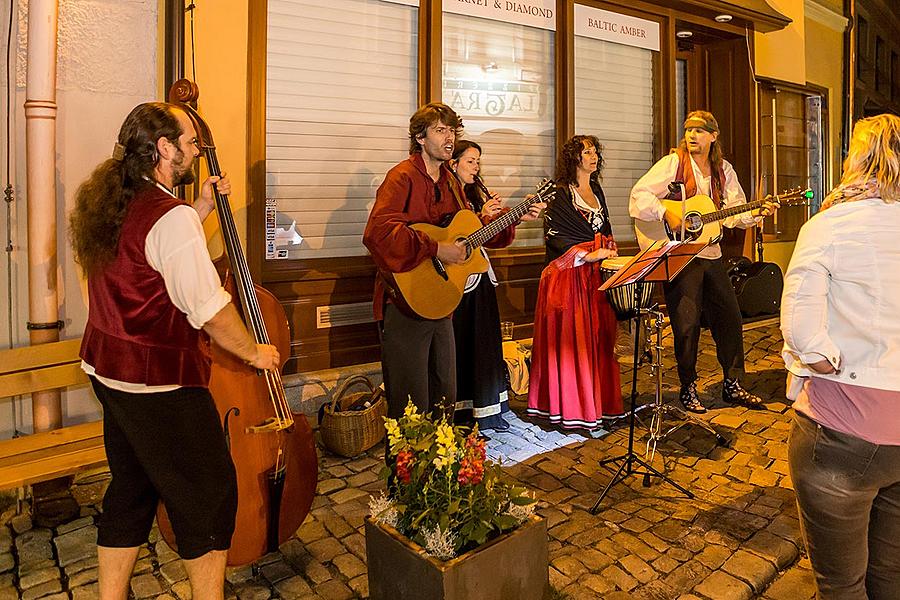 Five-Petalled Rose Celebrations ®, Český Krumlov, Friday 22. 6. 2018