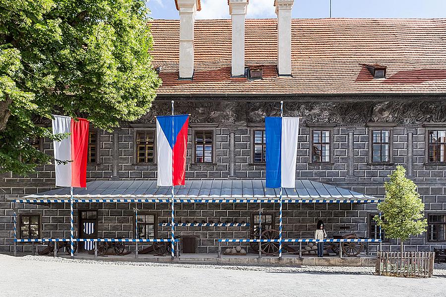 Slavnosti pětilisté růže ®, Český Krumlov, sobota 23. 6. 2018