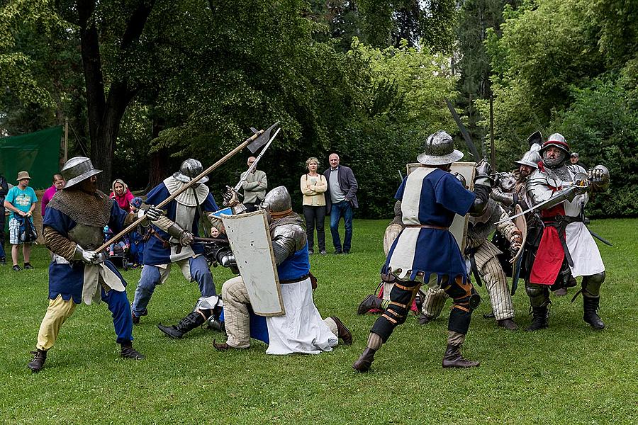 Fest der fünfblättrigen Rose ®, Český Krumlov, Samstag 23. 6. 2018