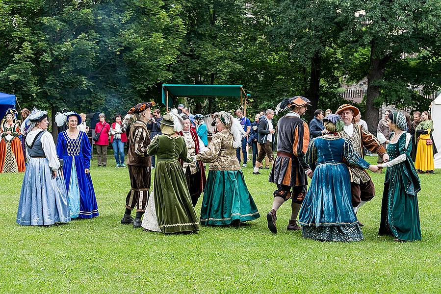 Fest der fünfblättrigen Rose ®, Český Krumlov, Samstag 23. 6. 2018