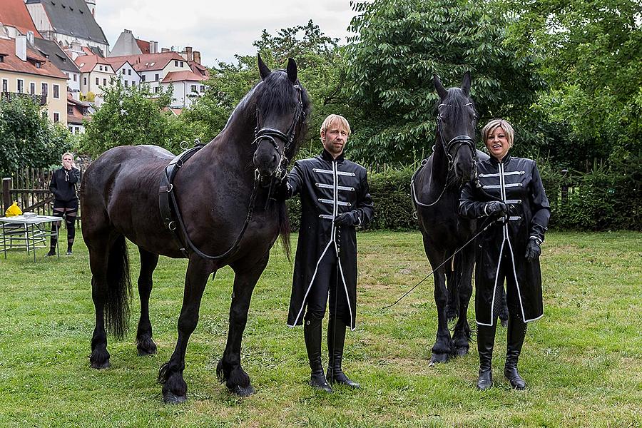 Fest der fünfblättrigen Rose ®, Český Krumlov, Samstag 23. 6. 2018