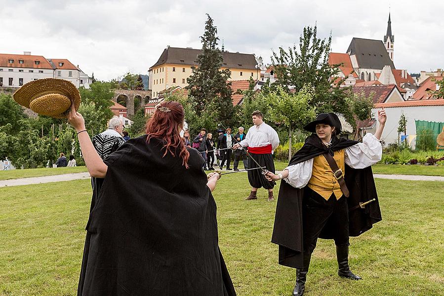 Slavnosti pětilisté růže ®, Český Krumlov, sobota 23. 6. 2018