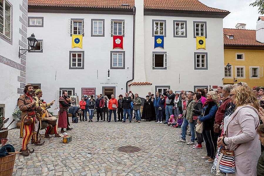 Slavnosti pětilisté růže ®, Český Krumlov, sobota 23. 6. 2018