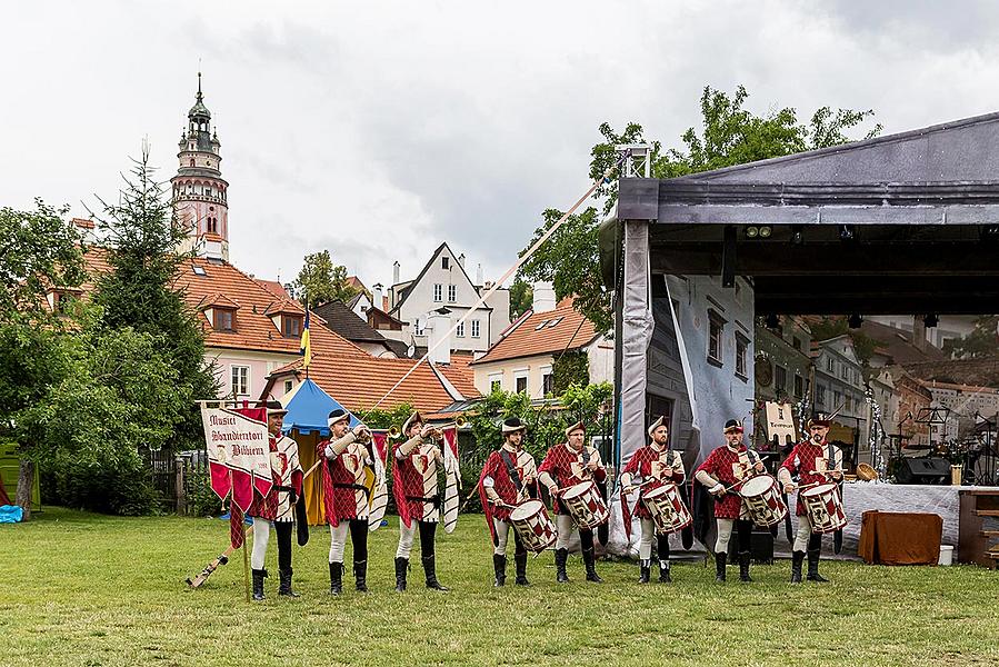 Fest der fünfblättrigen Rose ®, Český Krumlov, Samstag 23. 6. 2018