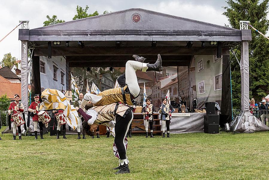 Fest der fünfblättrigen Rose ®, Český Krumlov, Samstag 23. 6. 2018