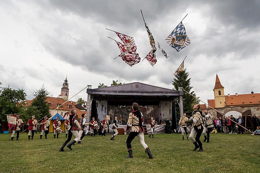 Slavnosti pětilisté růže ®, Český Krumlov, sobota 23. 6. 2018