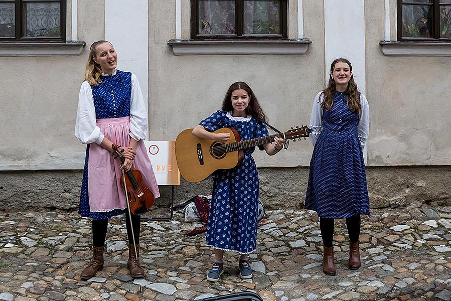 Fest der fünfblättrigen Rose ®, Český Krumlov, Samstag 23. 6. 2018