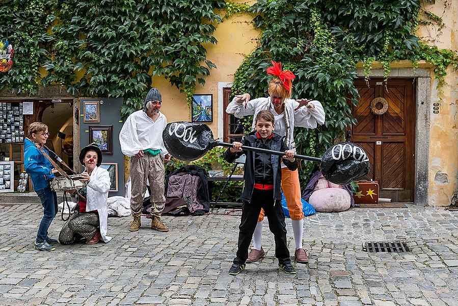 Fest der fünfblättrigen Rose ®, Český Krumlov, Samstag 23. 6. 2018