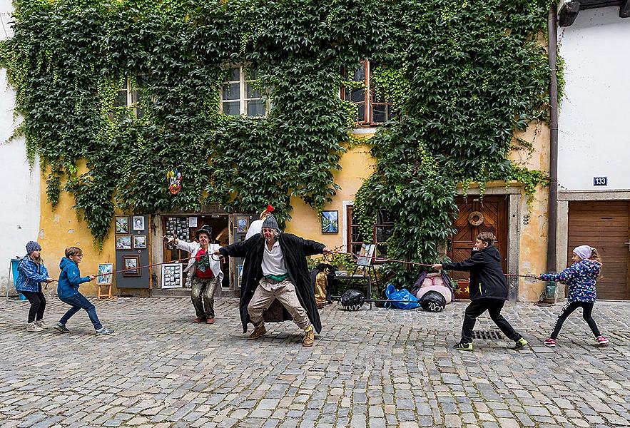 Fest der fünfblättrigen Rose ®, Český Krumlov, Samstag 23. 6. 2018