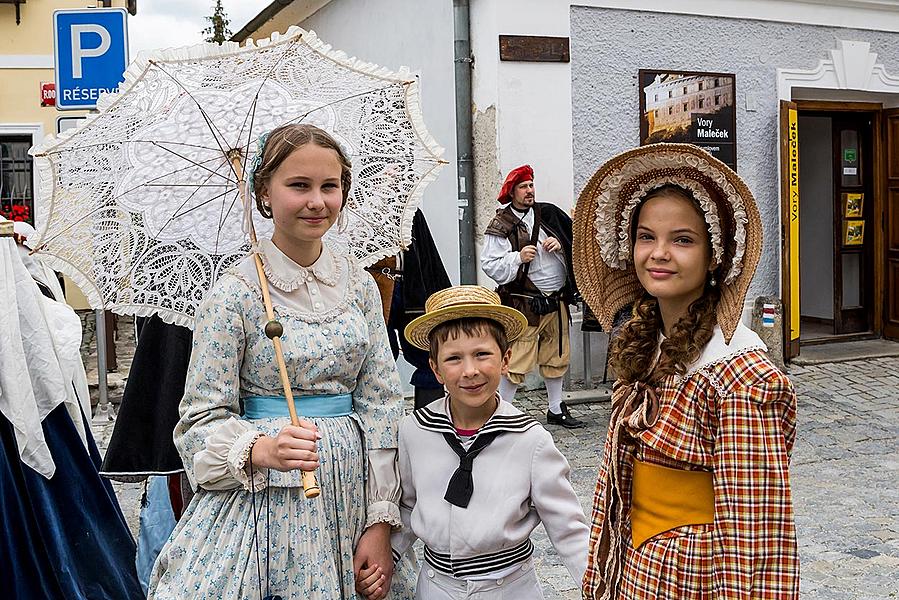 Slavnosti pětilisté růže ®, Český Krumlov, sobota 23. 6. 2018