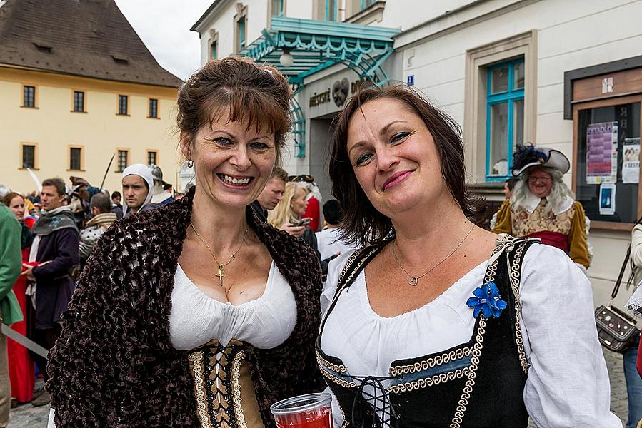 Slavnosti pětilisté růže ®, Český Krumlov, sobota 23. 6. 2018