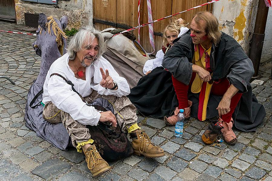 Fest der fünfblättrigen Rose ®, Český Krumlov, Samstag 23. 6. 2018