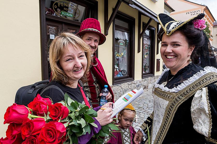 Five-Petalled Rose Celebrations ®, Český Krumlov, Saturday 23. 6. 2018