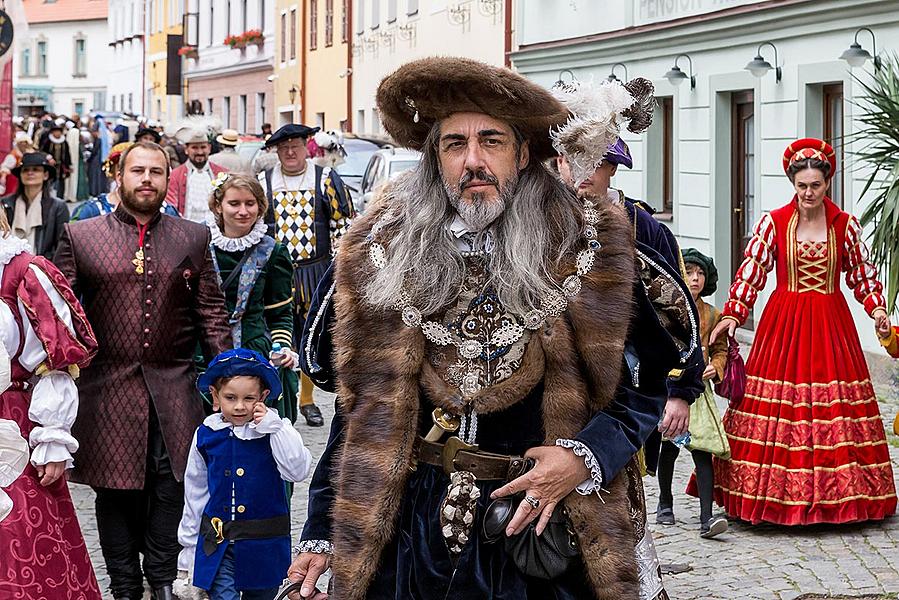 Fest der fünfblättrigen Rose ®, Český Krumlov, Samstag 23. 6. 2018