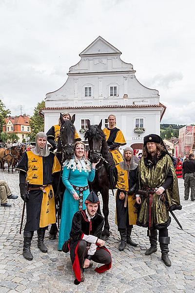 Slavnosti pětilisté růže ®, Český Krumlov, sobota 23. 6. 2018