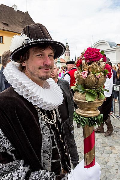 Slavnosti pětilisté růže ®, Český Krumlov, sobota 23. 6. 2018