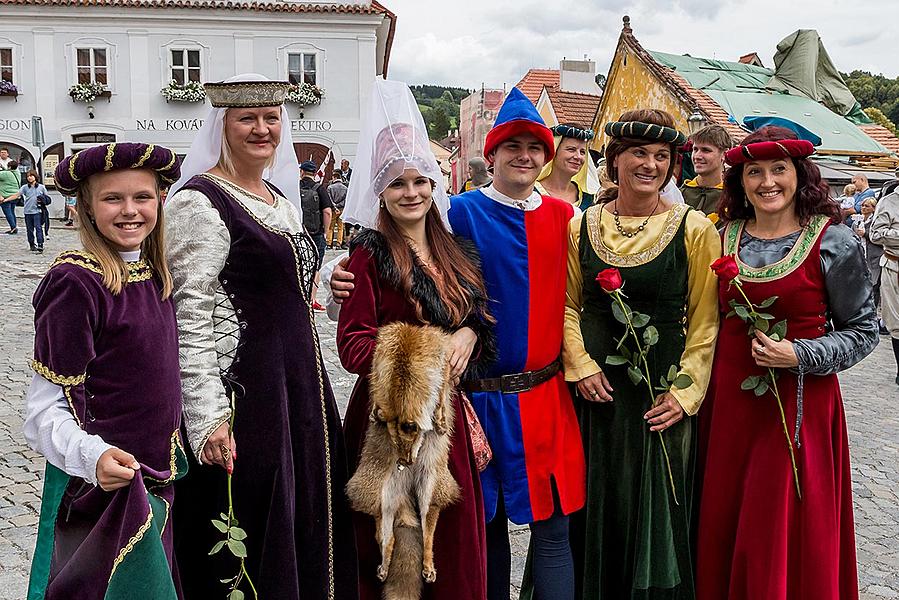 Slavnosti pětilisté růže ®, Český Krumlov, sobota 23. 6. 2018