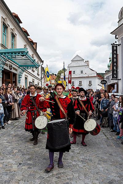 Five-Petalled Rose Celebrations ®, Český Krumlov, Saturday 23. 6. 2018