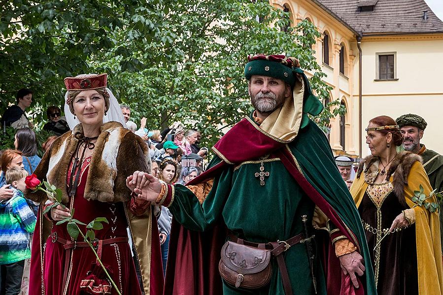 Five-Petalled Rose Celebrations ®, Český Krumlov, Saturday 23. 6. 2018