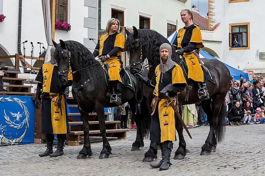 Slavnosti pětilisté růže ®, Český Krumlov, sobota 23. 6. 2018