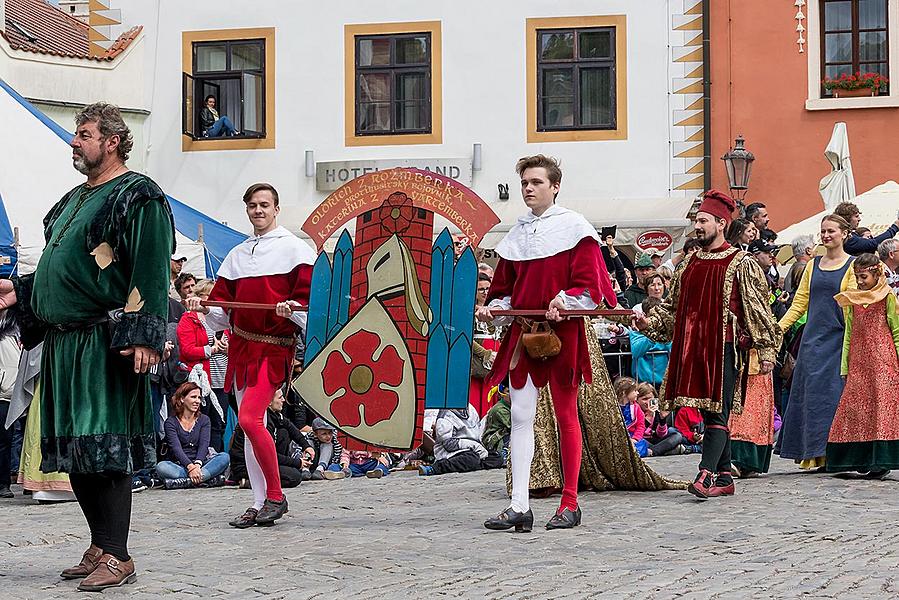 Five-Petalled Rose Celebrations ®, Český Krumlov, Saturday 23. 6. 2018