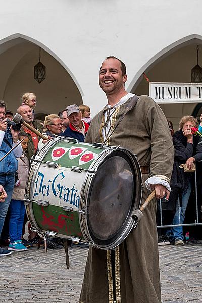 Five-Petalled Rose Celebrations ®, Český Krumlov, Saturday 23. 6. 2018