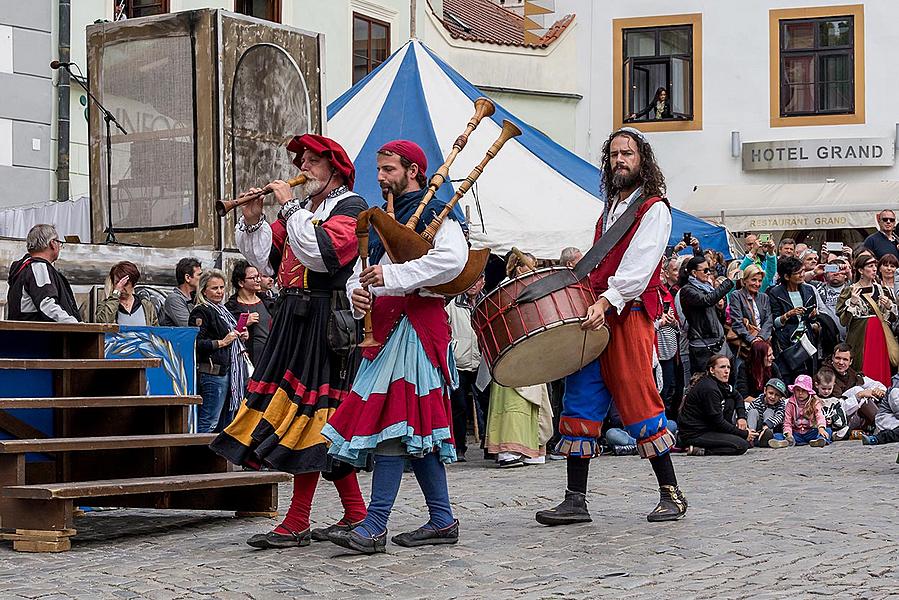 Slavnosti pětilisté růže ®, Český Krumlov, sobota 23. 6. 2018