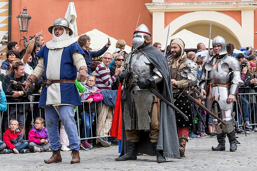 Fest der fünfblättrigen Rose ®, Český Krumlov, Samstag 23. 6. 2018