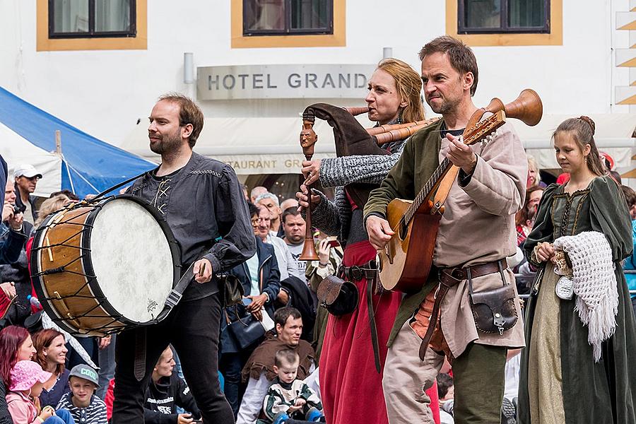 Five-Petalled Rose Celebrations ®, Český Krumlov, Saturday 23. 6. 2018