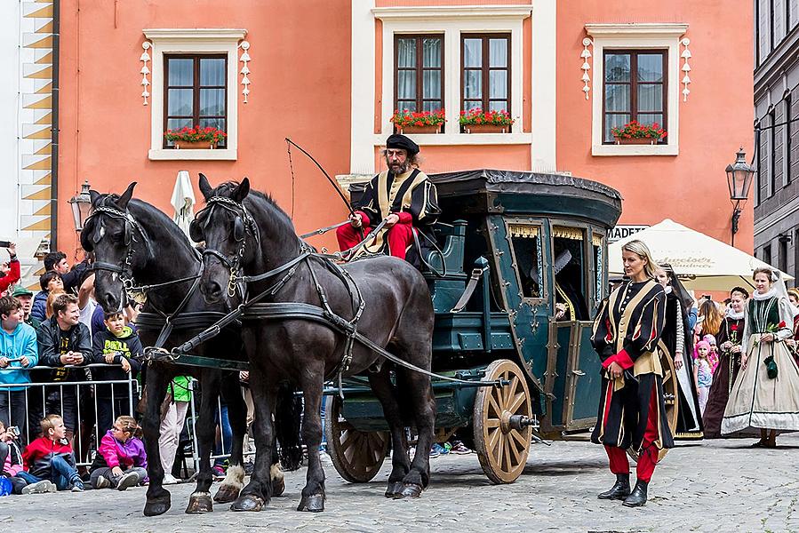 Five-Petalled Rose Celebrations ®, Český Krumlov, Saturday 23. 6. 2018