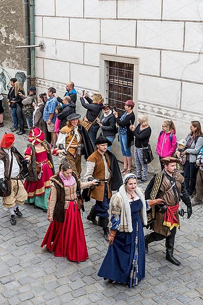 Slavnosti pětilisté růže ®, Český Krumlov, sobota 23. 6. 2018